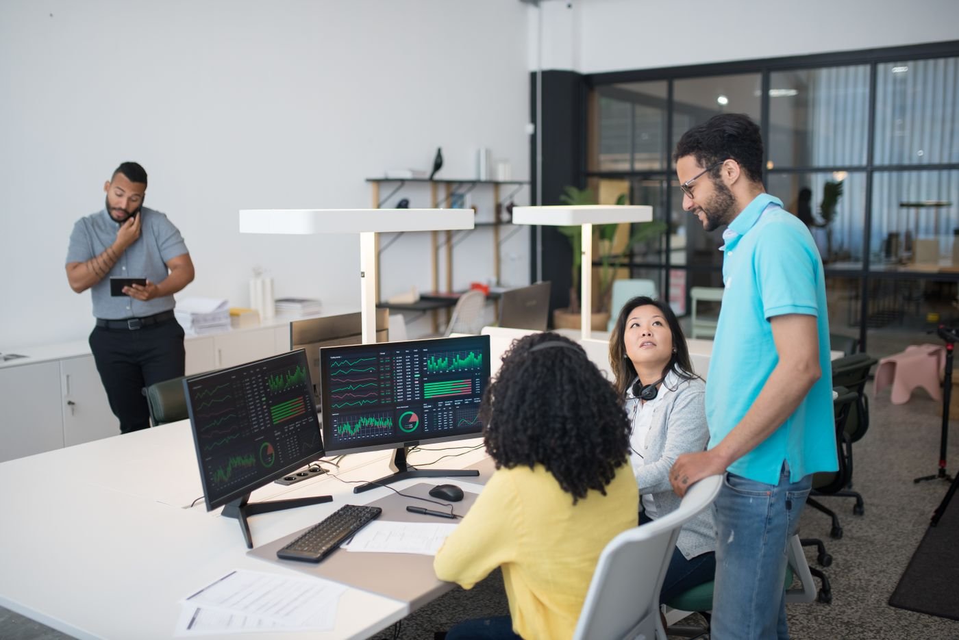 Painel de robôs de trading da BingX