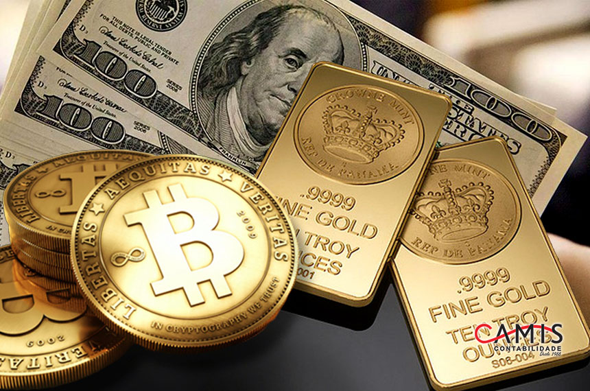 Reservas de valor - ouro, dólar, bitcoin